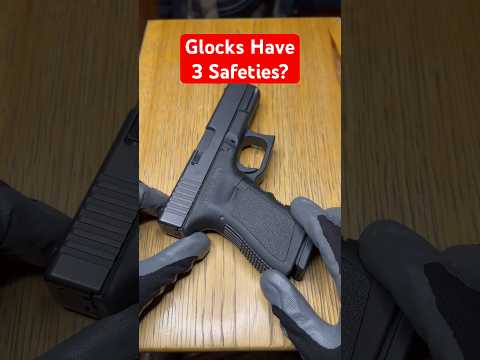 Glocks 3 safeties explained In Under A Minute! #glockinc #gun #pistol #glock