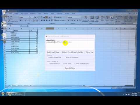 Excel Shift Decimal Point Software
