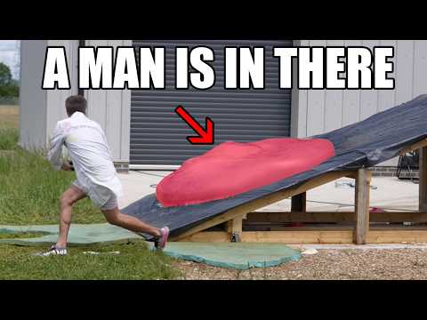 How Far Can You Roll in a Water Balloon?