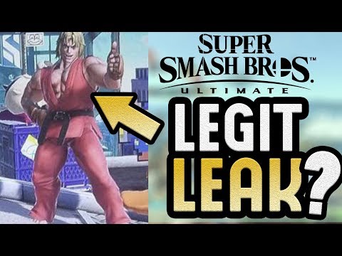 HUGE Character Leaks for Super Smash Bros. Ultimate Video