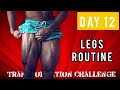 ONE DUMBBELL HUGE LEGS WORKOUT in 20 MIN (VERY INTENSE) | 4 WEEK TRANSFORMATION CHALLENGE - DAY 12