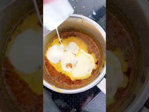 Selbstgemachte (salzige) Karamellsauce