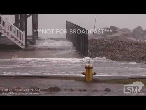 3-2-2018 Marshfield, Ma Huge waves and tidal surge flood town as residents flee