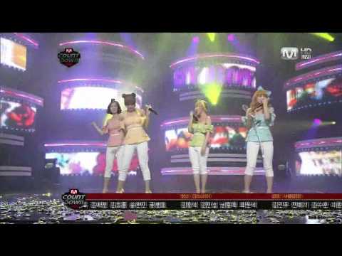 110113 Secret - Shy Boy win @ CD