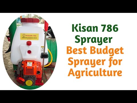 Kisan 786 4 Strock Sprayer / Agriculture Sprayer first look / Petrol Operated Sprayer