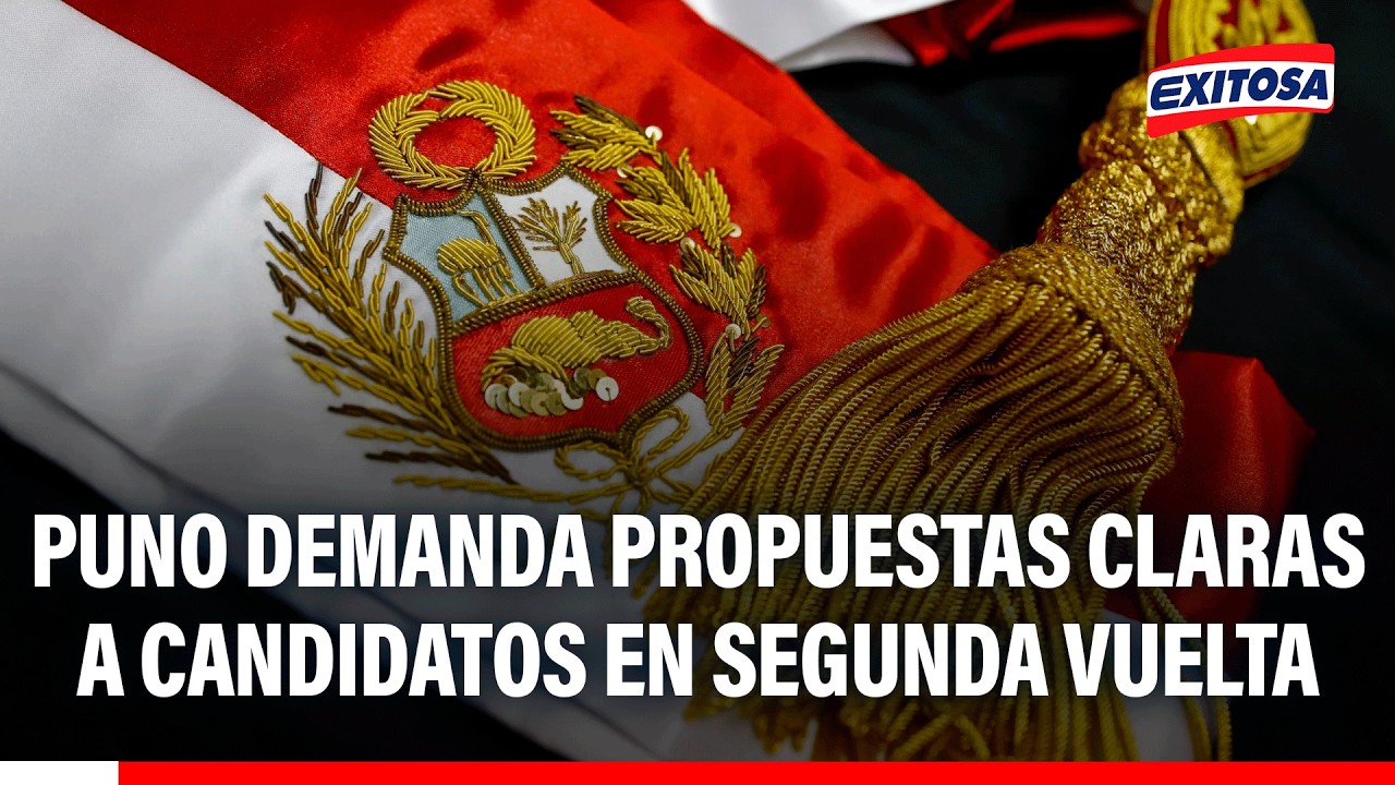 🔴🔵 Puno demanda propuestas claras a candidatos en segunda vuelta