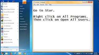 How to get startup folder at windows 7 | How to find the program startup folder in Windows 7