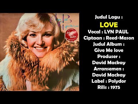 LYN PAUL  LOVE