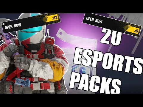 Opening 20 ESports Packs - Rainbow Six Siege