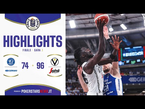 Germani Brescia - Virtus Segafredo Bologna | PokerstarsNews Highlights | F | Game 3