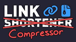 I Made the World's First "Link Compressor"