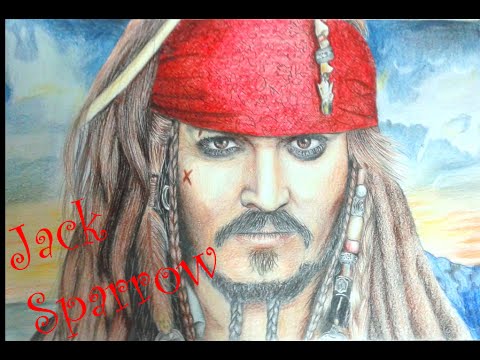 Drawing Captain Jack Sparrow | Mérsia