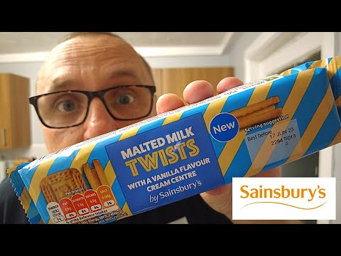 SAINSBURY'S Malted Milk Twists