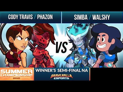 Cody Travis & Phazon vs Simba & Walshy - Winners Semi-Final - Summer Championship 2021 - NA 2v2
