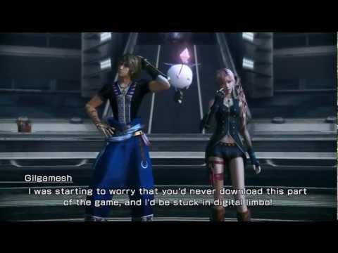 Final Fantasy XIII-2 - Gilgamesh DLC Battle (Clash on the Big Bridge)