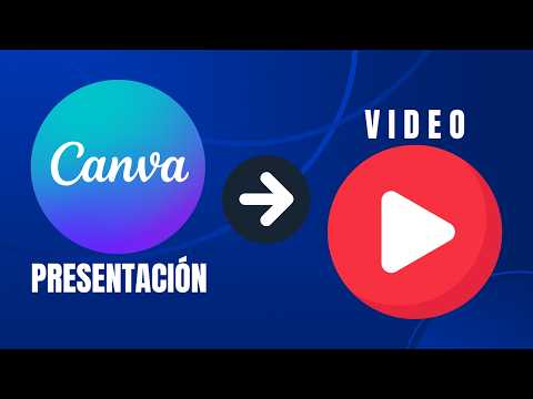 Convierte tu presentación en video fácil con Canva