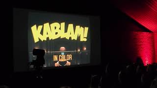 Kablam! PC demo by Trepaan, live audience reaction and voting results, at Outline demoparty 2026