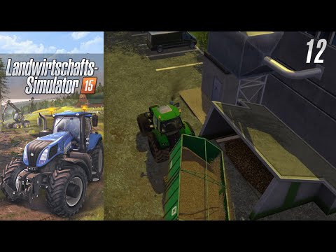 Let's Play LS 15 (#12): Hofgut Baden - Hackschnitzel fürs Biomasse-Heizwerk