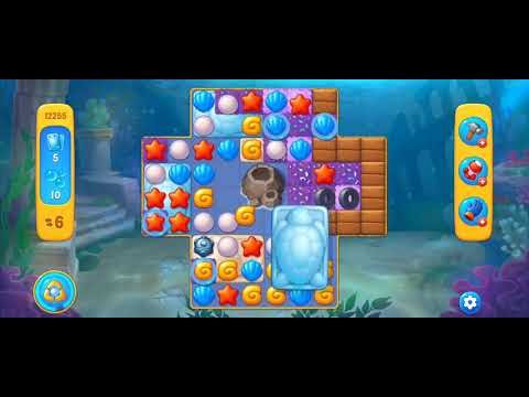 Fishdom Easy Level 12255 (with ingame lightning booster) @choraelmin