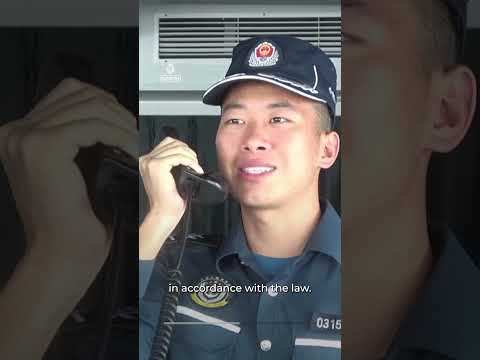 China, Philippine coastguard vessels clash in South China Sea | AJ #shorts