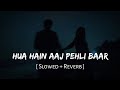 Hua Hain Aaj Pehli Baar Slowed Reverb Sanam Re Armaan Malik Palak Muchhal SR Lofi Vibes