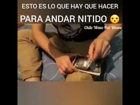 Para andar nítido cabros