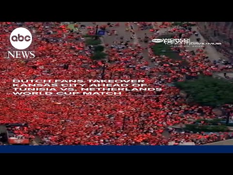 Dutch fans takeover Kansas City ahead of Tunisia vs. Netherlands World Cup match