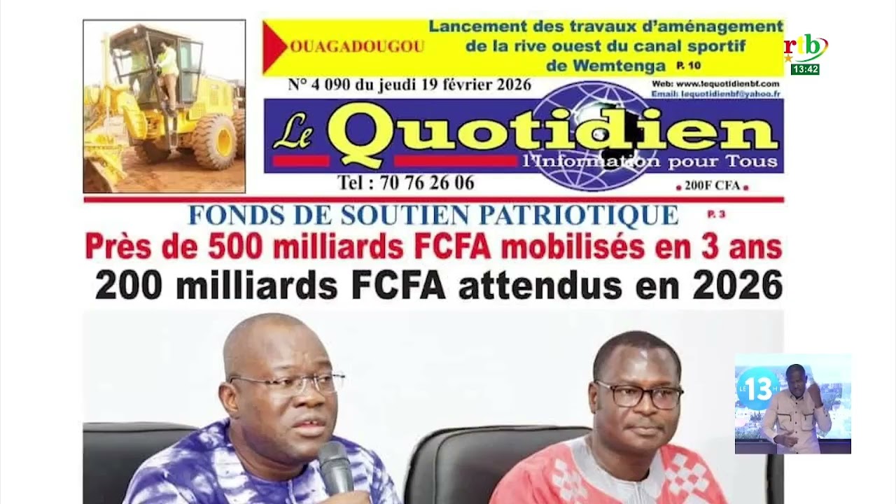 Revue de presse du 19 février 2026