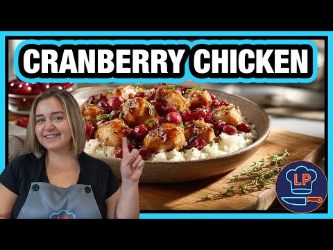 One-Pan Christmas Cranberry Chicken Thighs