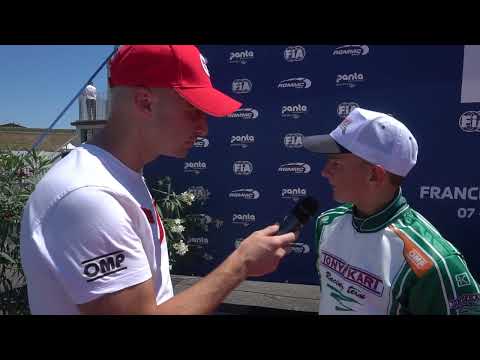 Jan Przyrowski (Tony Kart Racing Team – Tony Kart – Vortex) FIA Karting European Champs OKJ RD4 2022