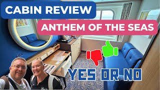 Cruise Cabin Review Anthem of the Seas Oceanview 3212 Royal Caribbean