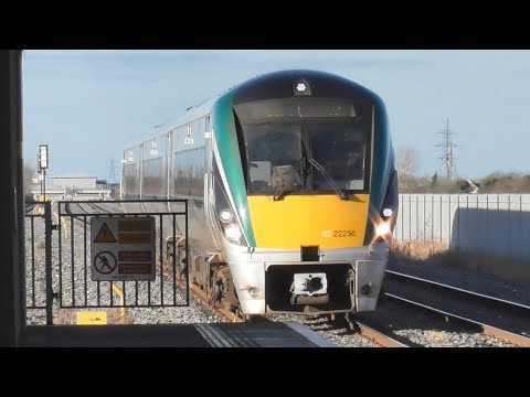 Irish Rail 22000 Class Intercity Train - Clondalkin & Fonthill Station, Dublin