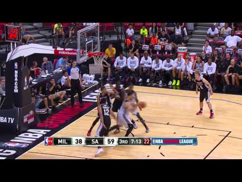Milwaukee Bucks vs San Antonio Spurs | July 16, 2014 | NBA Summer League 2014
