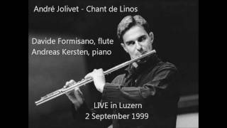 Davide Formisano plays Jolivet's Chant de Linos (LIVE)