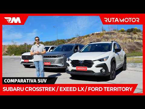 ¿Cual será la mejor opción? Comparativa SUV: Exeed LX - Ford Territory - Subaru Crosstrek