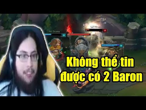 Longzhu Khan 1 vs 3 quá khủng khiếp,Lỗi 2 Baron xuất hiện-Khi cao thủ stream #37