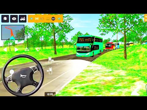 mobile bus simulator gameplay🥰🤔