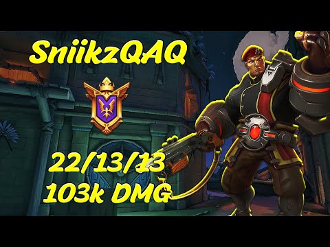 SniikzQAQ - Buck (Grandmaster) PaladinsTube