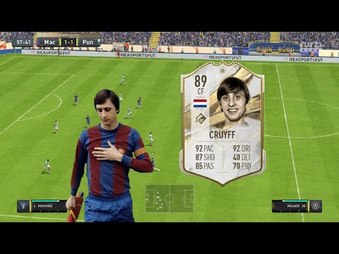 FIFA 23: 89 BASE ICON JOHAN CRUYFF REVIEW - HE IS UNREAL - FIFA 23 ULTIMATE TEAM