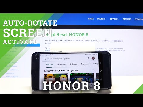 How to Turn On Auto Rotate Screen on HONOR 8 – Enable Rotate Screen