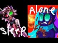 Sleep Alone/meme remake/flipaclip/collab with MysterX