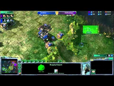 CSN SC2 - dtGMiso vs GoSuostojiy - Map 1 - Rundown #6 with Rance and Gwin