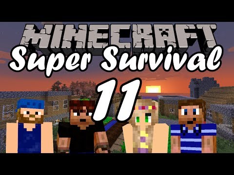 Minecraft: Super Survival Ep. 11 - Coatroom Fun! (Modded SMP)