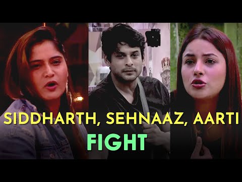Latest Sid-Naaz aur Aarti Singh's BIG FIGHT | Bigg Boss 13 | Update