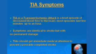 Transient Ischemic Attack (TIA)