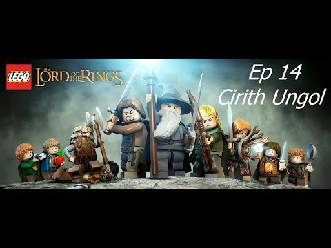 Lego Lord Of The Rings - Ep 14 Cirith Ungol Story Play - No Commentary