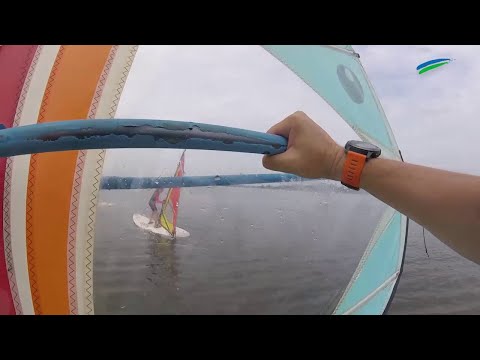 Windsurfen am Großen Meer