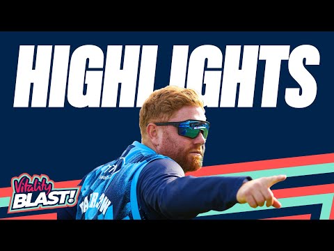 Brilliant Bairstow Century 💯  | Lancashire vs Yorkshire - Highlights | Vitality Blast 2025