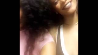 Rihanna Sings "Drake - U With Me" 2016.