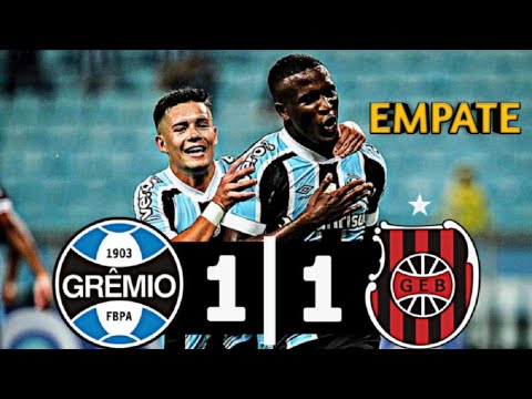 BRASIL DE PELOTAS 1 X 1 GRÊMIO/MELHORES MOMENTOS